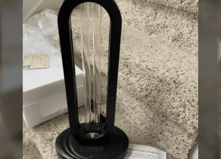 SterilAir UV Lamp customer review Pam A.